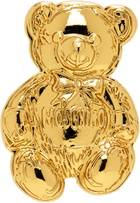 Moschino Gold Archive Teddy Bear Brooch