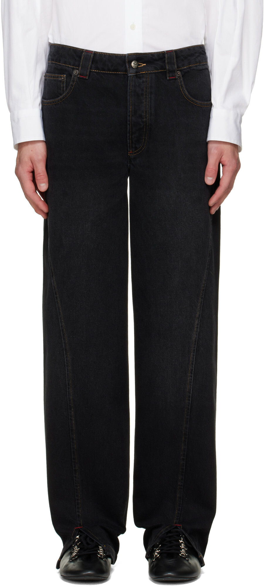 AVAVAV Black Jonna Straight Jeans