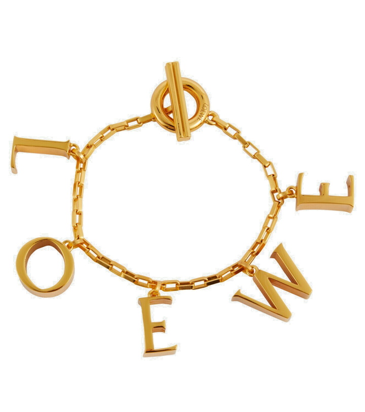 Photo: Loewe Logo sterling silver bracelet