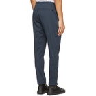 Boss Navy Hwoven Lounge Pants