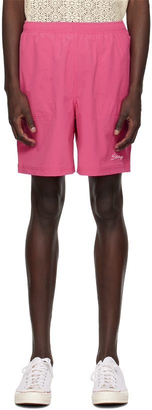 Photo: Saturdays NYC Pink Tyler Shorts