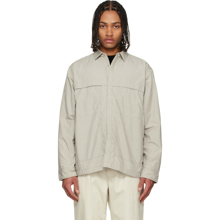 Photo: nanamica Beige Insulation Shirt Jacket