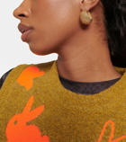 JW Anderson Bubble hoop earrings