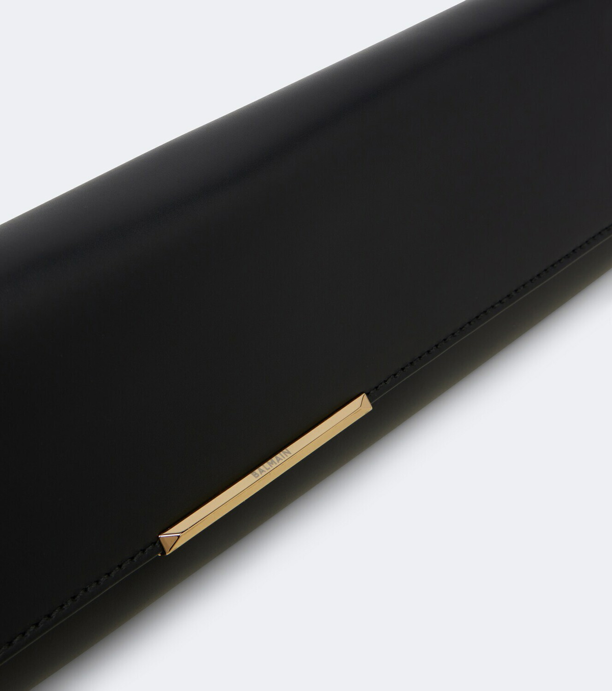 Balmain Small leather clutch