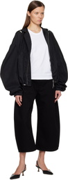 The Attico Black Long Jeans