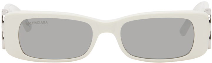 Photo: Balenciaga White Dynasty Sunglasses