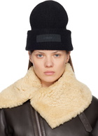 JACQUEMUS Black La Croisière 'The Gros Grain' Beanie