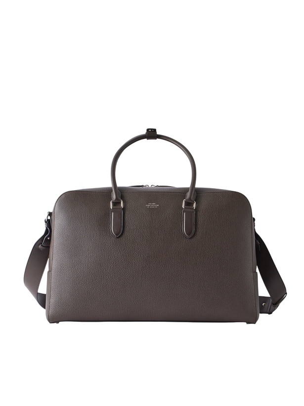 Photo: Smythson - Full-Grain Leather Weekend Bag
