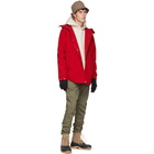 nonnative Red Hiker Hooded Jacket