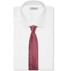 Drake's - 8cm Silk-Jacquard Tie - Red