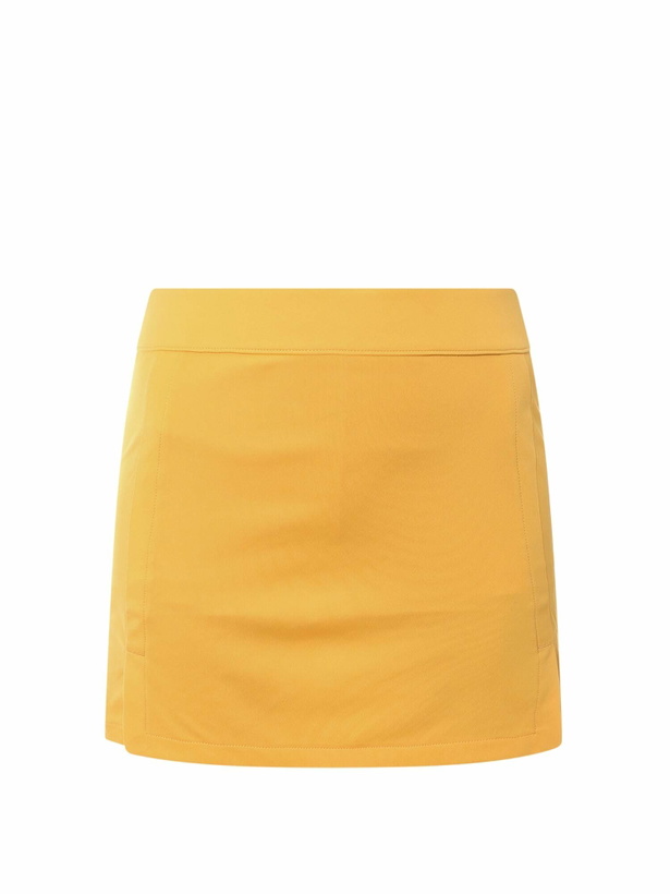 Photo: J.Lindeberg Technical Fabric Midi Skirt
