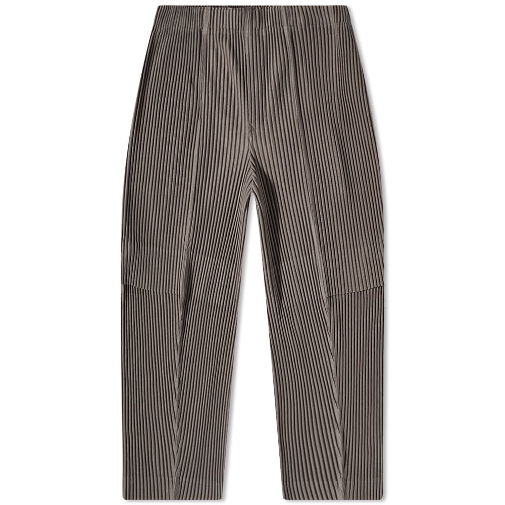 Homme Plissé Issey Miyake Men's Cargo Pleated Pant in Alpaca Brown