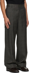 Solid Homme Brown Tweed Trousers