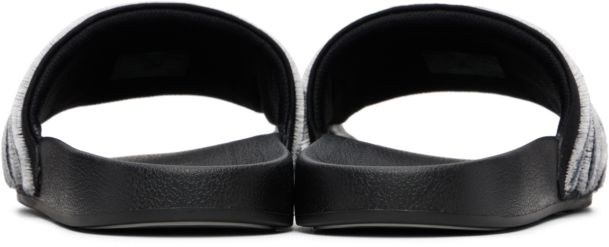 Casablanca Black Flocked Pool Slides