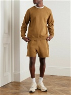 Les Tien - Garment-Dyed Cotton-Jersey Sweatshirt - Brown