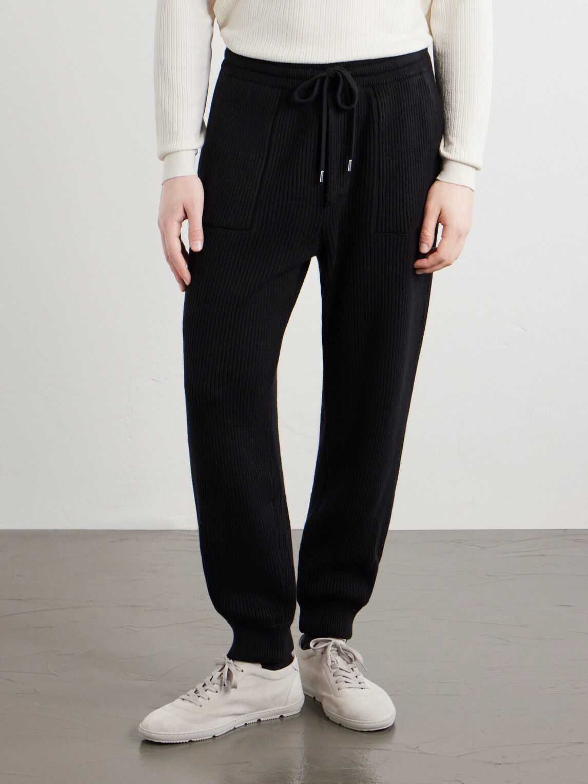 Brunello Cucinelli - Cashmere Drawstring Sweatpants - Black
