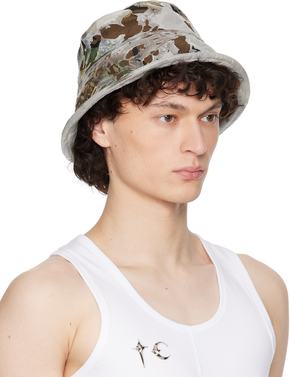 【THUG CLUB】25ss Burnt Bio Army Bucket Hat Thug Club Green Burnt Bio Army Bucket Hat Thug Club