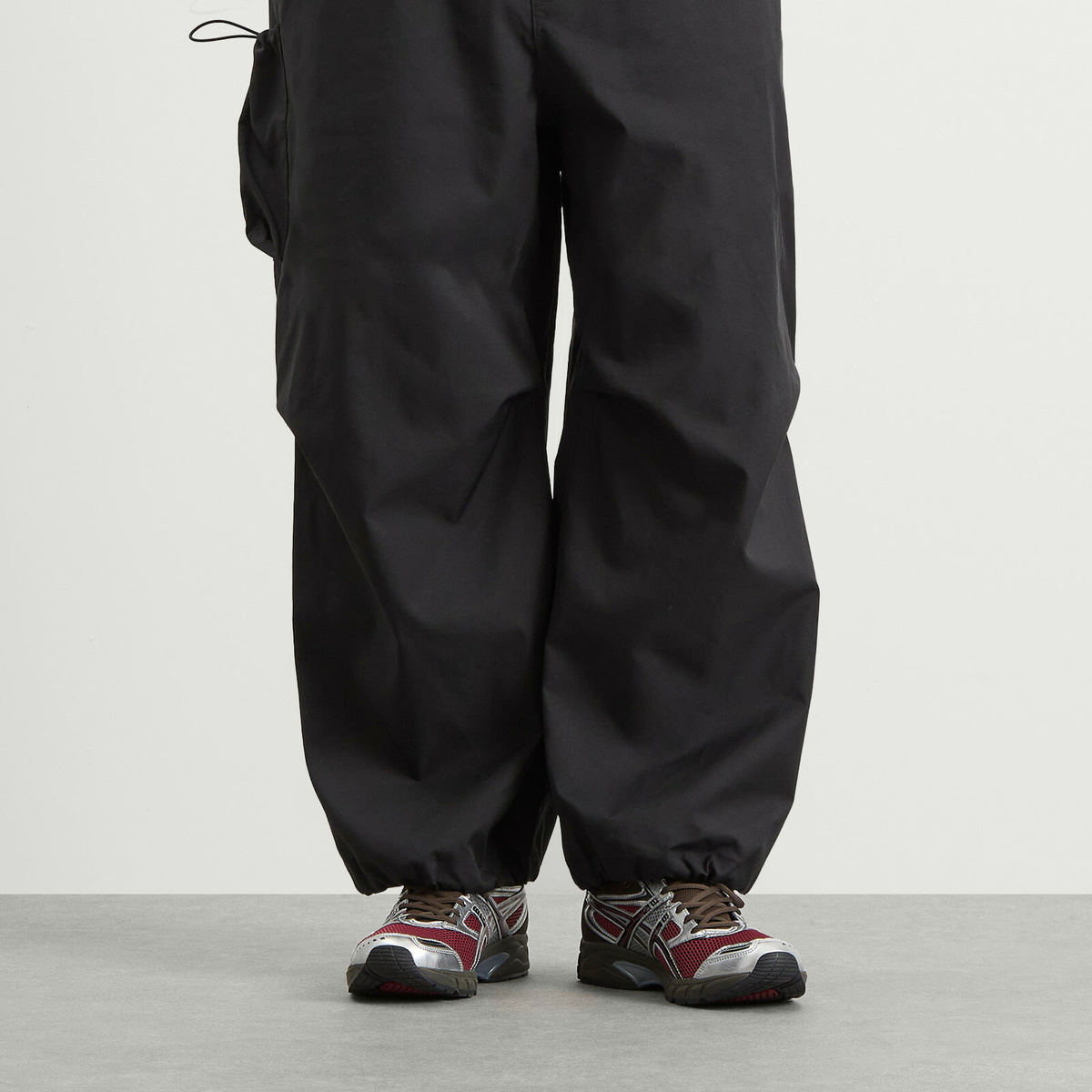 Asics Gel-Ds 14 Sneakers in Oxblood/Black