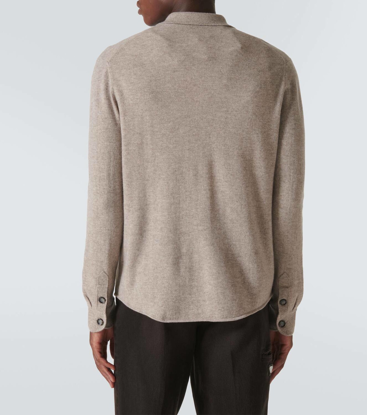 Allude Wool and cashmere overshirt