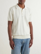 Frescobol Carioca - Vidal Cotton Polo Shirt - Neutrals