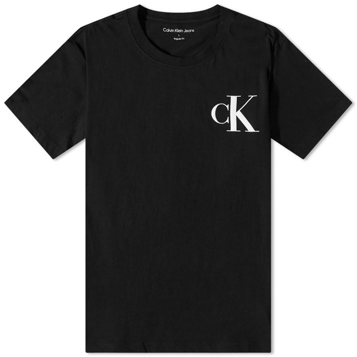 Photo: Calvin Klein Men's Color Monogram Graphic T-Shirt in Ck Black