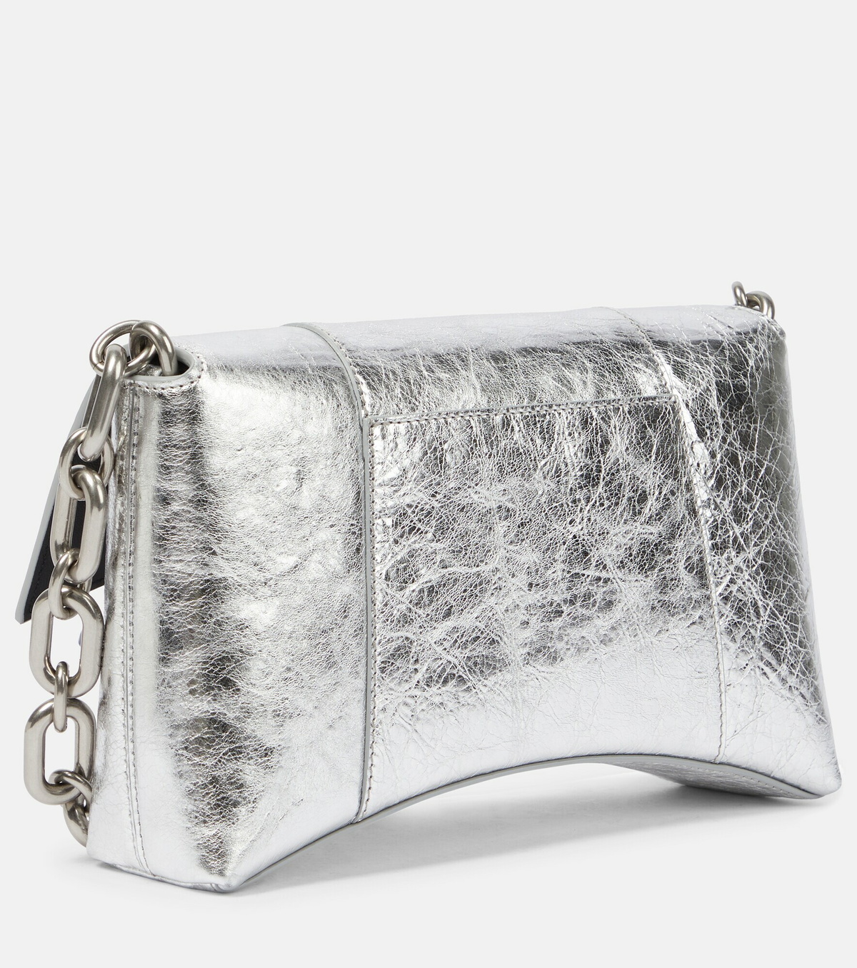 Balenciaga - Downtown XS metallic leather shoulder bag Balenciaga - Downtown XS metallic leather shoulder bag