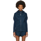 adidas by Stella McCartney Navy ZNE Flatknit Hoodie