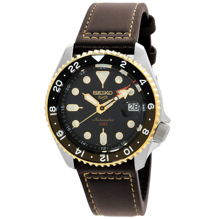 Photo: Seiko 5 Sports SKX GMT Automatic Black Dial Mens Watch SSK036