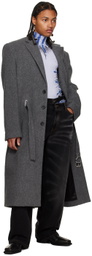 Y/Project Gray Belt Coat