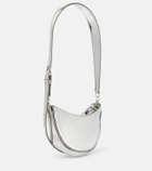 Mugler - Metallic leather shoulder bag