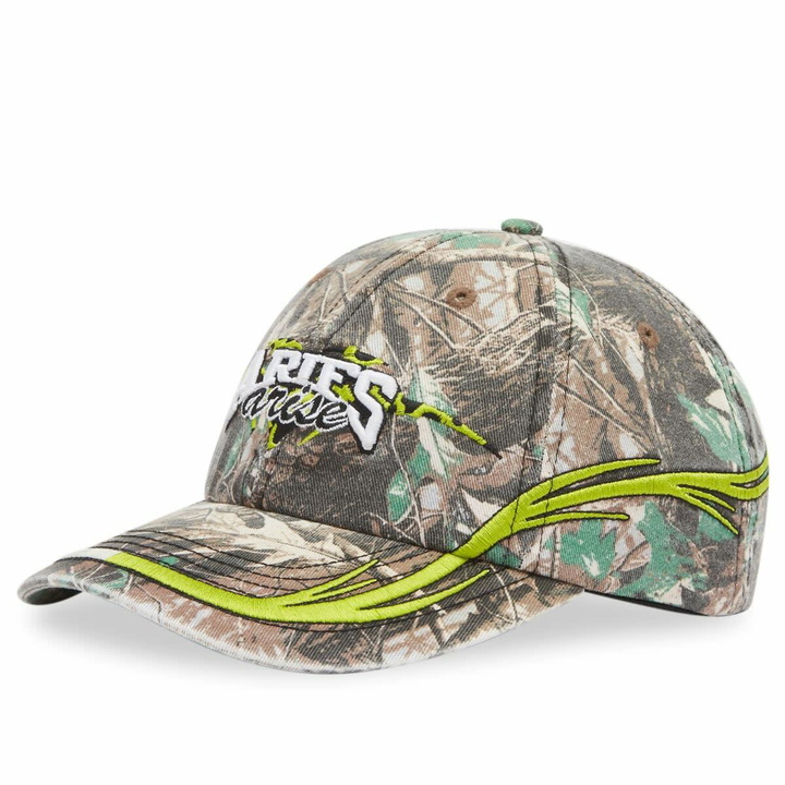 Photo: END. x Aries Moto Dodgem Cap in Black/Camo 
