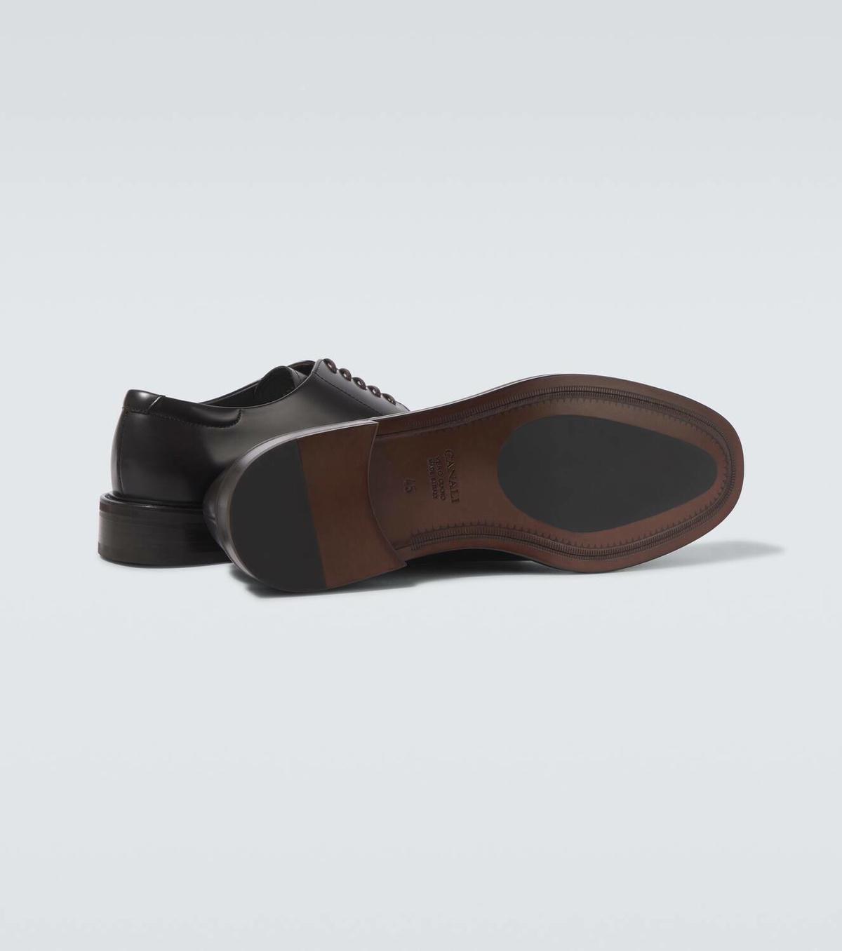 Canali Leather Derby shoes