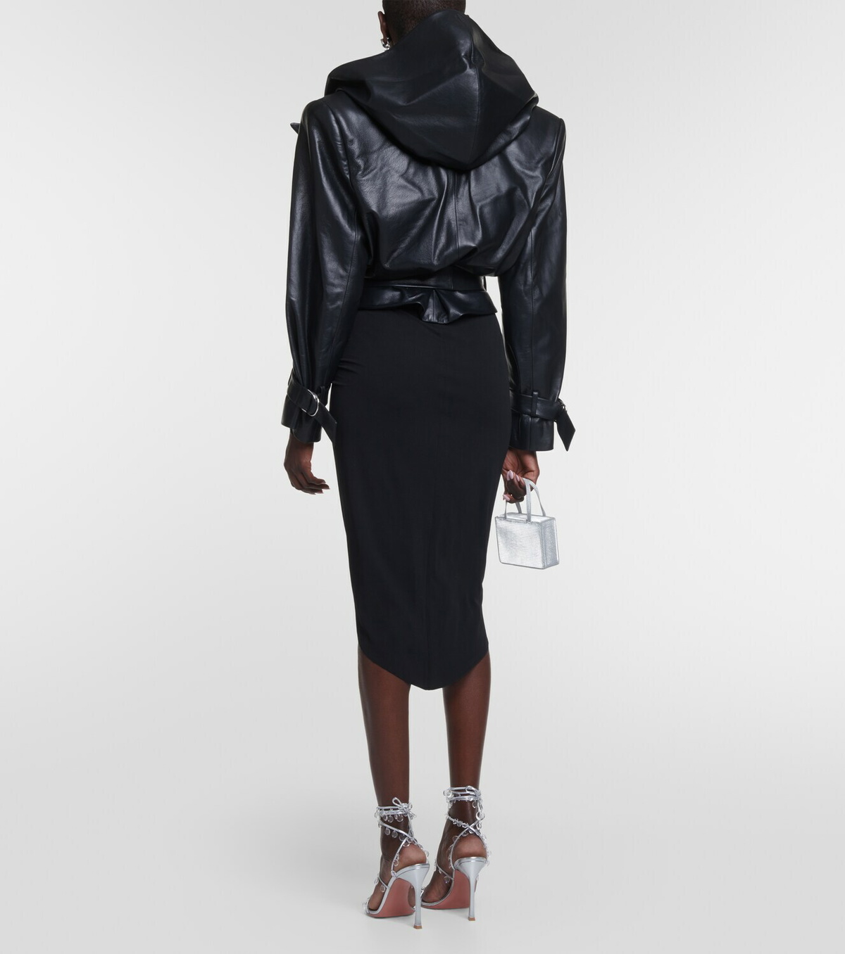 Alexandre Vauthier Cropped leather jacket Alexandre Vauthier