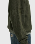 Daily Paper Band knit sweater Green Mens Pullover
