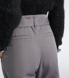 Lemaire Belted twill wide-leg pants