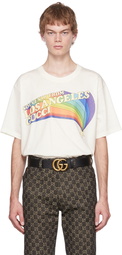 Gucci White Printed T-Shirt