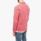 Polo Ralph Lauren Men's Quarter-Zip Sweat in Red Sky Heather