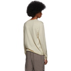 Dries Van Noten Beige Merino Nagano Cardigan