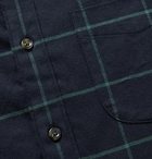 J.Crew - Slim-Fit Button-Down Collar Checked Cotton-Flannel Shirt - Blue