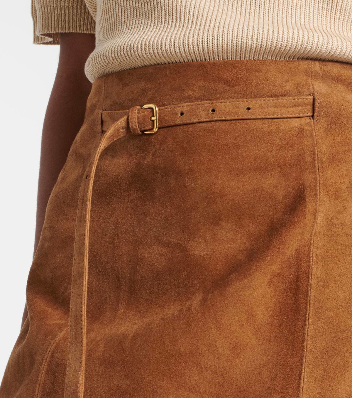 Vince Suede miniskirt