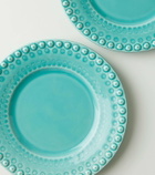 Bordallo Pinheiro Fantasia set of 4 dessert plates