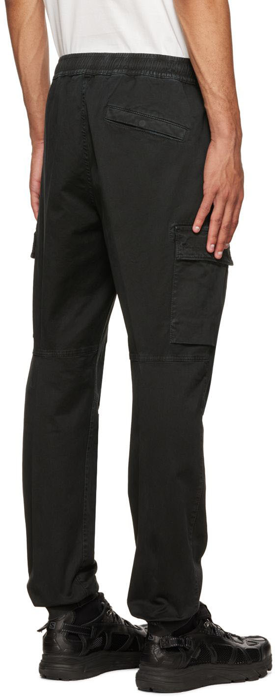 Stone Island Black Patch Cargo Pants Stone Island