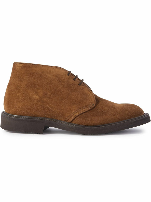 Photo: Tricker's - Aldo Suede Chukka Boots - Brown