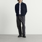 Universal Works Men's Linen Slub Weave S130 Jacket in Navy