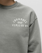 Carhartt Wip Wmns Class Of 89 Sweat Grey - Womens - Sweatshirts