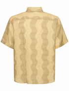 FRESCOBOL CARIOCA Castro Cabana Striped Linen Shirt