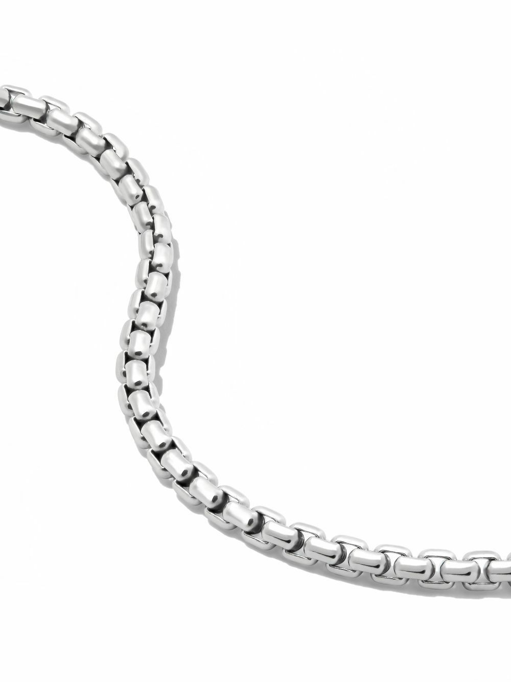Tom Wood Sterling Silver Venetian Single M Bracelet