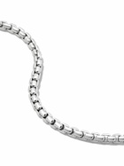 Tom Wood Sterling Silver Venetian Single M Bracelet