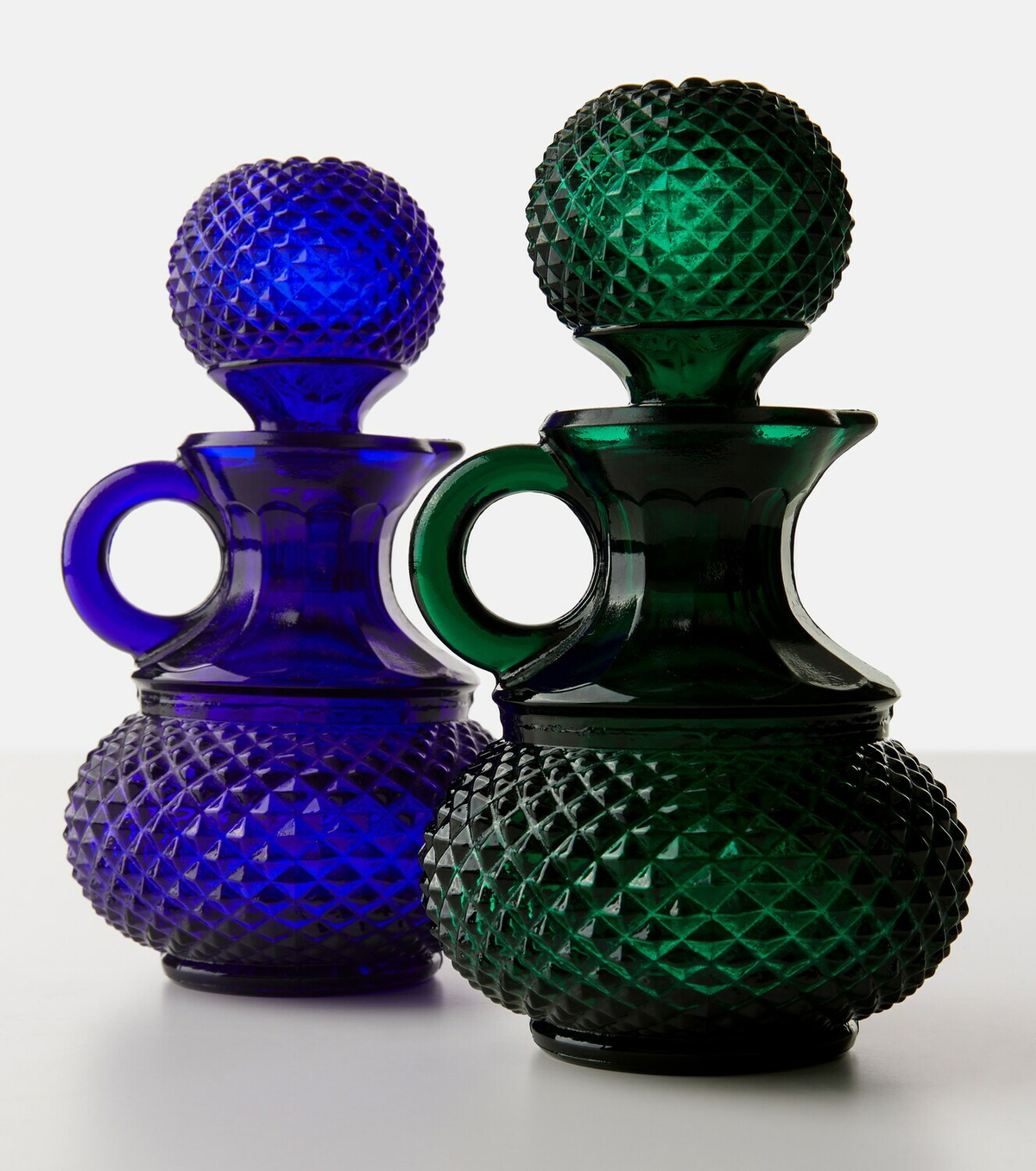 Cabana Galeano glass oil and vinegar set