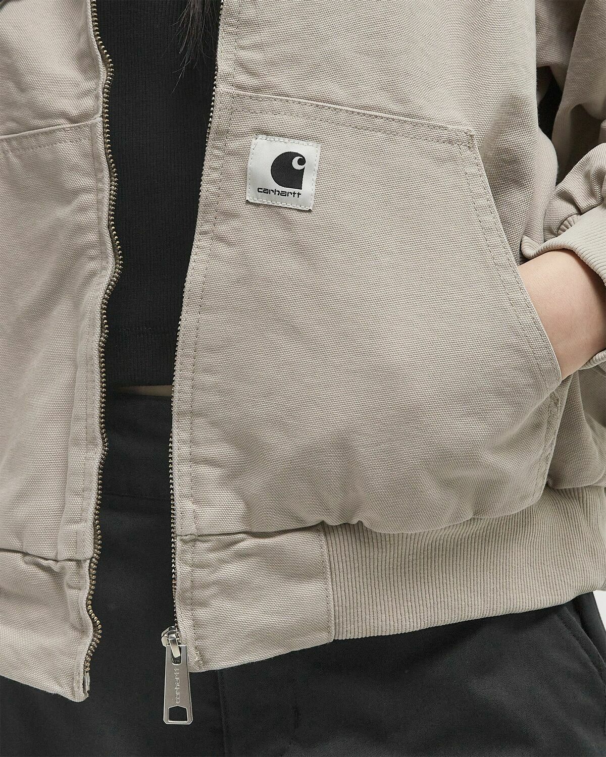 Carhartt WIP OG Active Jacket Beige Womens Bomber Jacket